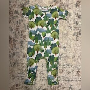 Little Bum Bums Bamboo Mountain Romper